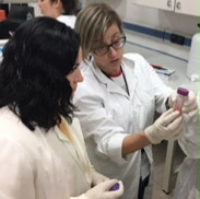 Prof. Lightowlers providing encouragement for effective recombinant vaccines against worms